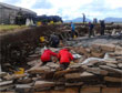 Digging at Ness of Brodgar. Orkney � CC-BY-SA 4.0 by S Marshall