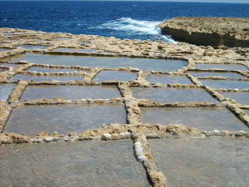 Salts Pans on Gozo © Annemieke van Roekel