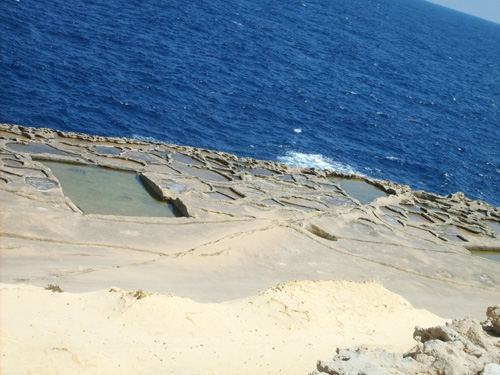Salts Pans on Gozo © Annemieke van Roekel